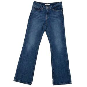 Levis Womens Classic Bootcut Jeans Blue Denim Size 6